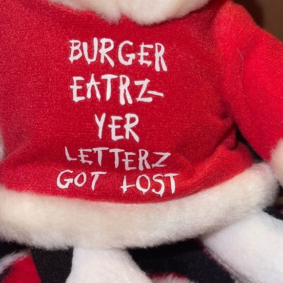 Chick-fil-A 2 Christmas Cow Plush Santa & Ulgy Sweater Cows - Picture 4 of 7